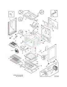 Body parts for Crosley Gas Range CRG3490GWWA from AppliancePartsPros.com