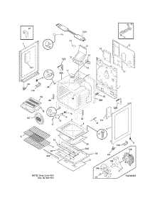 Body parts for Crosley Gas Range CRG3490GWWF from AppliancePartsPros.com