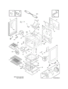 Body parts for Crosley Gas Range CRG3490LSC from AppliancePartsPros.com
