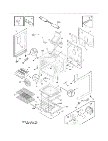 Body parts for Crosley Gas Range CRG3490LSD from AppliancePartsPros.com
