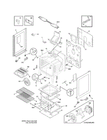 Body parts for Crosley Gas Range CRG3490LWC from AppliancePartsPros.com