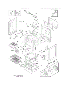 Body parts for Crosley Gas Range CRG3490LWD from AppliancePartsPros.com