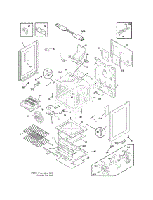 Body parts for Crosley Gas Range CRG3490LWE from AppliancePartsPros.com