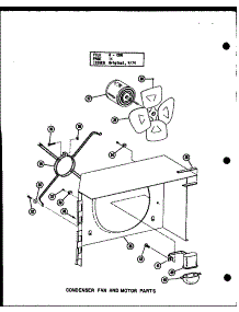 Condenser Fan And Motor Parts (Crh4-1 / P55201-11C) (Crh4-1 / P55201-15C) (Crh4-3 / P55201-12C) (Crh4-3 / P55201-16C) (Crh5-1 / P55201-13C) (Crh5-3 / P55201-14C) parts for Amana Central Air Conditioner CRH2.5-1/P55200-10C from AppliancePartsPros.com