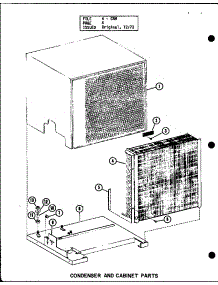 Condenser And Cabinet Parts parts for Amana Central Air Conditioner CRH3-1/P58094-22C from AppliancePartsPros.com