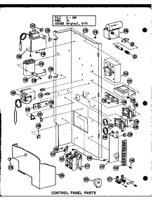 Control Panel Parts (Crh4-1 / P55201-11C) (Crh4-1 / P55201-15C) (Crh4-3 / P55201-12C) (Crh4-3 / P55201-16C) (Crh5-1 / P55201-13C) (Crh5-3 / P55201-14C) parts for Amana Central Air Conditioner CRH4-1/P55201-15C from AppliancePartsPros.com