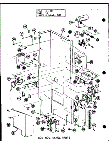 Control Panel Parts (Crh2.5-1 / P55200-10C) (Crh3-1 / P55200-6C) parts for Amana Central Air Conditioner CRH4-3/P55201-16C from AppliancePartsPros.com