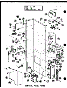 Control Panel Parts (Crh2.5-1 / P55200-19C) (Crh3-1 / P55200-20C) parts for Amana Central Air Conditioner CRH5-1/P55200-25C from AppliancePartsPros.com