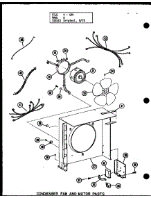 Condenser Fan And Motor Parts (Crh3-1 / P55200-20C) (Crh215-1 / P55200-19C) parts for Amana Central Air Conditioner CRH5-1/P55201-25C from AppliancePartsPros.com