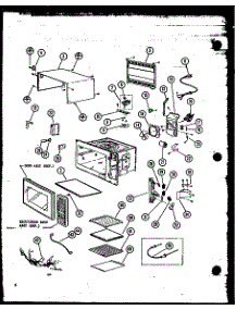 (Rmc700 / P7800001m) (Rmc720 / P7800002m) (Crmc720 / P7800003m) parts for Amana Countertop Microwave CRMC720/P7800003M from AppliancePartsPros.com