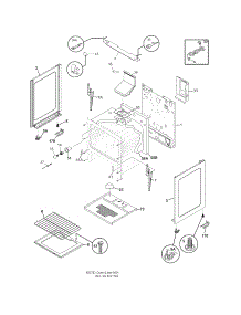 Body parts for Crosley Gas Range CRP3160GWWA from AppliancePartsPros.com