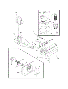 Controls parts for Crosley Side-By-Side Refrigerator CRSE234FQ3 from AppliancePartsPros.com