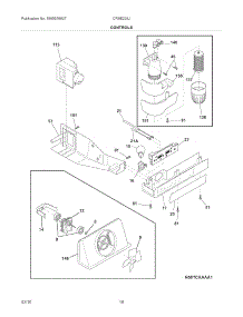 Controls parts for Crosley Side-By-Side Refrigerator CRSE234JSM3 from AppliancePartsPros.com