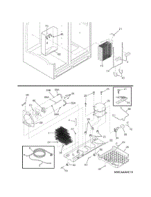 System parts for Crosley Side-By-Side Refrigerator CRSE264JSS1 from AppliancePartsPros.com
