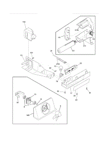 Controls parts for Crosley Side-By-Side Refrigerator CRSH237LW3 from AppliancePartsPros.com