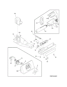 Controls parts for Crosley Side-By-Side Refrigerator CRSH268MW7 from AppliancePartsPros.com