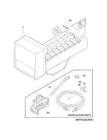 Ice Maker parts for Crosley Side-By-Side Refrigerator CRSS262QS1 from AppliancePartsPros.com