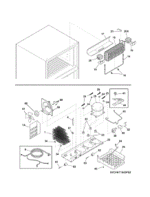 System parts for Crosley Refrigerator CRT182HQW2 from AppliancePartsPros.com
