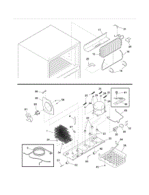 System parts for Crosley Top-Mount Refrigerator CRT185HLQ2 from AppliancePartsPros.com