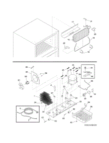 System parts for Crosley Top-Mount Refrigerator CRT188HLB0 from AppliancePartsPros.com