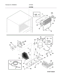 System parts for Crosley Top-Mount Refrigerator CRT206QB5 from AppliancePartsPros.com