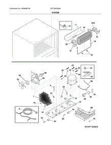 System parts for Crosley Top-Mount Refrigerator CRT206QS6A from AppliancePartsPros.com
