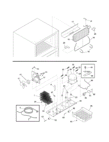 System parts for Crosley Top-Mount Refrigerator CRT21HCDMW0 from AppliancePartsPros.com