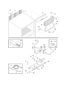 System parts for Crosley Top-Mount Refrigerator CRTE151AQ9 from AppliancePartsPros.com