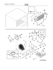 System parts for Crosley Top-Mount Refrigerator CRTE182TW0 from AppliancePartsPros.com
