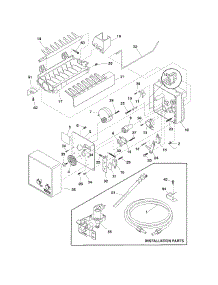 Ice Maker parts for Crosley Top-Mount Refrigerator CRTE184IJB0 from AppliancePartsPros.com