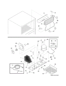 System parts for Crosley Top-Mount Refrigerator CRTE217AQ2 from AppliancePartsPros.com