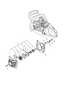 Starter parts for Echo Gas Chainsaw CS-400 from AppliancePartsPros.com