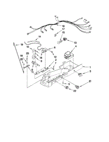 Control Parts parts for Crosley Side-By-Side Refrigerator CS22CFXTB02 from AppliancePartsPros.com
