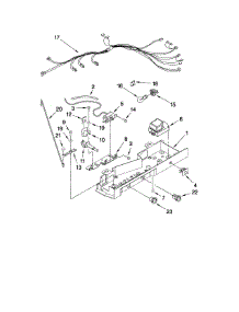 Control Parts parts for Crosley Side-By-Side Refrigerator CS25CFXTQ02 from AppliancePartsPros.com