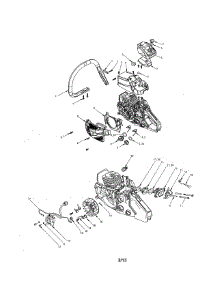 Handle / Air Cleaner parts for Earthquake Gas Chainsaw CS3816 from AppliancePartsPros.com