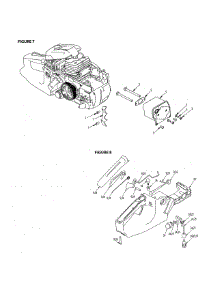 Muffler / Handle / Tank parts for Earthquake Gas Chainsaw CS4518 from AppliancePartsPros.com