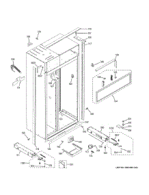Case Parts parts for Ge Side-By-Side Refrigerator CSB48WP2NBS1 from AppliancePartsPros.com