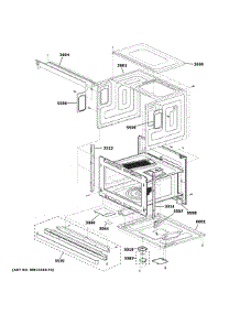 Oven Cavity Parts parts for Ge Built-In Microwave CSB913M2N1S5 from AppliancePartsPros.com