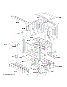 Oven Cavity Parts parts for Ge Built-In Microwave CSB923M2N1S5 from AppliancePartsPros.com