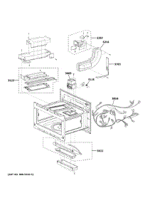 Insulator Parts (2) parts for Ge Built-In Microwave CSB923P2N2S1 from AppliancePartsPros.com
