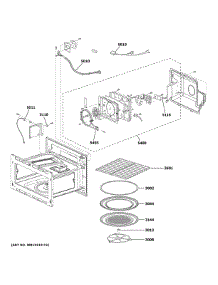 Interior Parts parts for Ge Built-In Microwave CSB923P3N2D1 from AppliancePartsPros.com