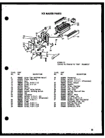 Ice Maker Parts (Sri19e-C / P74100-5Wc) (Sri19e-A / P74100-5Wa) (Sri19e-G / P74100-5Wg) (Sri19e / P74100-5W) (Sri19e-L / P74100-5Wl) (Sdi22e-C / P74100-6Wc) (Sdi22e / P74100-6W) (Sdi22e-A / P74100-6Wa) (Sdi22e-L / P74100-6Wl) (Sdi22e-G / P74100-6Wg) (Sdi25e-G / P74100-7Wg) (Sd parts for Amana Side-By-Side Refrigerator CSDI25E-A-P74100-8WA from AppliancePartsPros.com