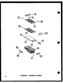 Freezer Interior Parts (Sdi25w-Ag / P73320-19Wg) (Sdi25w-L / P73320-19Wl) (Sdi25w-A / P73320-19Wa) (Sdi25w / P73320-19W) (Sdi25w-C / P73320-19Wc) (Sdi22w-C / P73320-22Wc) (Sdi22w / P73320-22W) (Sdi22w-A / P73320-22Wa) (Sdi22w-L / P73320-22Wl) (Sdi22w-Ag / P73320-22Wg) (Sri19 parts for Amana Side-By-Side Refrigerator CSDI25W-A-P73320-24WA from AppliancePartsPros.com
