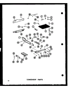 Condensor Parts parts for Amana Side-By-Side Refrigerator CSDI25W-AG-P73320-41WG from AppliancePartsPros.com