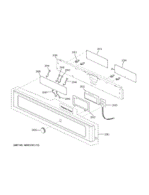 Control Panel parts for Ge Wall Oven/Microwave Combo CTC912P2N2S1 from AppliancePartsPros.com