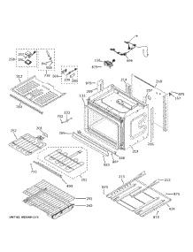 Lower Oven parts for Ge Electric Wall Oven CTD90DM2N1S5 from AppliancePartsPros.com