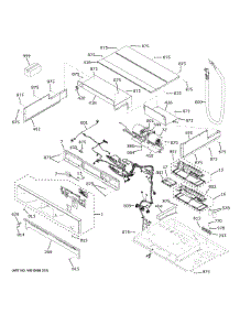 Control Panel parts for Ge Electric Wall Oven CTD90DM2N2S5 from AppliancePartsPros.com