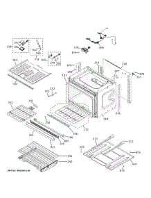 Lower Oven parts for Ge Electric Wall Oven CTD90DM2N3S5 from AppliancePartsPros.com