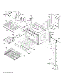 Upper Oven parts for Ge Electric Wall Oven CTD90DP3N2D1 from AppliancePartsPros.com