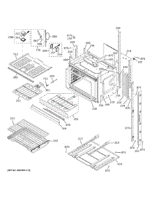 Lower Oven parts for Ge Electric Wall Oven CTD90FP3N1D1 from AppliancePartsPros.com